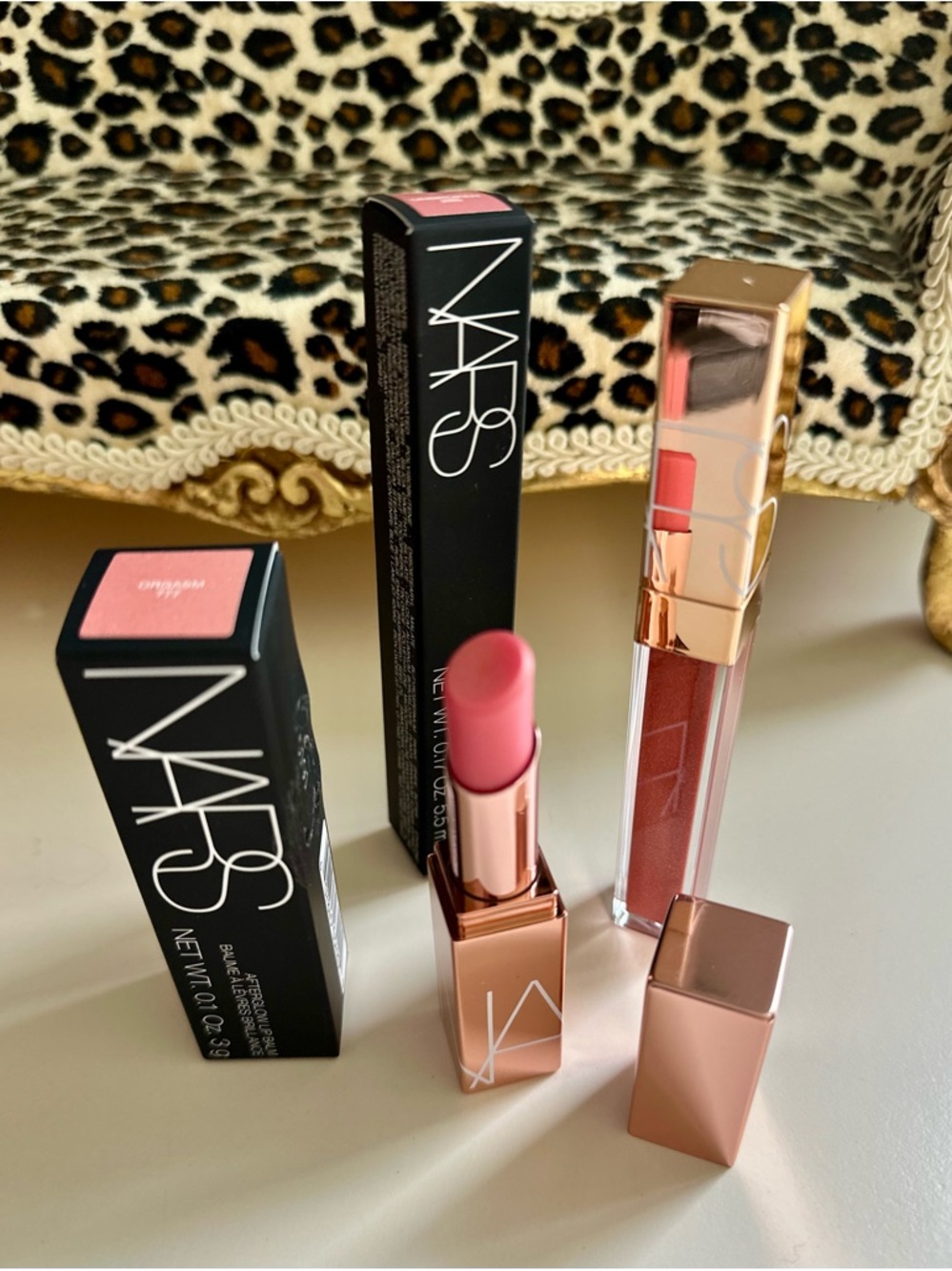 NARS Orgasm Lipstick and lip Gloss Duo
